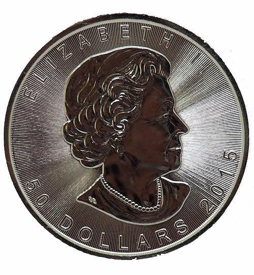 1 Oz Platinum Coin Royal Canadian Mint Maple Leaf